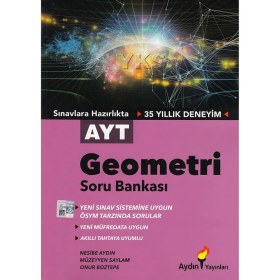 Resim Aydın Yayınları AYT Geometri Soru Bankası 