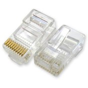 Resim Mykablo Rj50 Konnektör - 10 Pin Rj45 - 10 Adet 