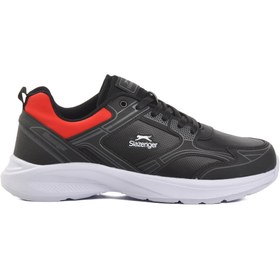 Resim Slazenger Siyah-kırmızı Unisex Spor Ayakkabı Gima G Siyah-kırmızı Kırmızı - Siyah 