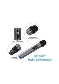 Resim Ultratekno Wn01 Ses Sistemi Hoparlör İçin Kablosuz El Mikrofonu 