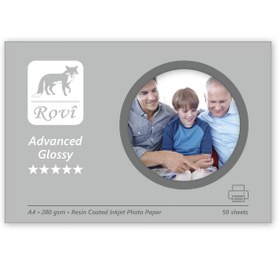 Resim Rovi Advanced Parlak Fotoğraf Kağıdı 280gsm 50yp A4 