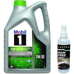 Resim Mobil 1 Esp Lv 0W-30 5 L + Carpex Cam Yağmur Kaydırıcı 