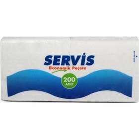 Resim Servis Peçete 200'lü 16 Paket 