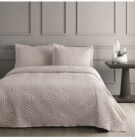 Resim Linens Vita Çift Kişilik Yatak Örtüsü Seti Beyaz 