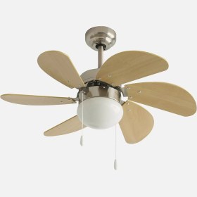 Resim Dlc Mistral Tavan Vantilatörü Gümüş 76 cm 