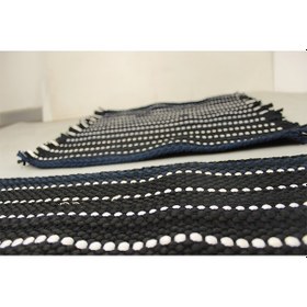Resim Alfa Romeo 75 Serme Kilim Minder 3lü Siyah Beyaz Fs 