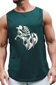 Resim BLUU Mandalaw Kolsuz Sporcu T-shirt Tank Top Spor Atlet 