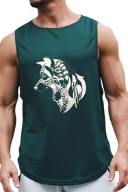 Resim BLUU Mandalaw Kolsuz Sporcu T-shirt Tank Top Spor Atlet 
