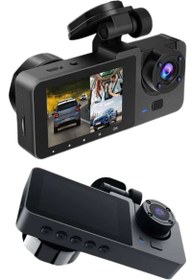 Resim Çok Yönlü Araç Kamerası 3 Lü Sistem 