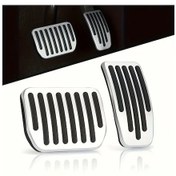 Resim Honeybeeshop Kazaya Karsi Aluminyum Pedal Seti Siyah Tesla Model 3 Y Performans Araba Aksesuarlari 