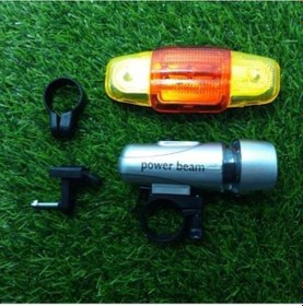 Resim Sinyalli 2 Li Bisiklet Feneri 6 Adet Pil Hediyeli - 