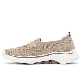 Resim Derimod Zero Kadın Bej Kumaş Loafer 26PFE49326F 