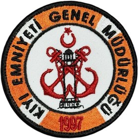 Resim Ex Patch Kıyı Emniyeti Genel Müdürlüğü Peç Patch 8 Cm 