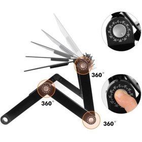 Resim Triline Fonksiyonel Portatif Katlanabilir Siyah Mouse Padli Çift Fanlı Laptop Sehpası 