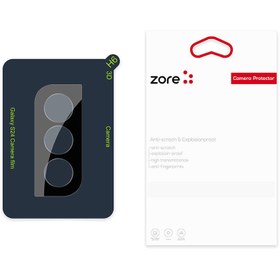 Resim Galaxy S24 Zore 3D Kamera Camı - Siyah 