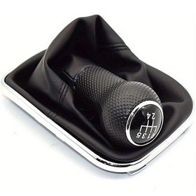 Resim Globalbloom 5 Speed 1pc Vites Topuzu 12mm Vites Kolu Ve Koruyucu Boot Volkswagen Vw 4 Iv Mk4 Gtı R32 Bora Jetta 1999 2004 Model 
