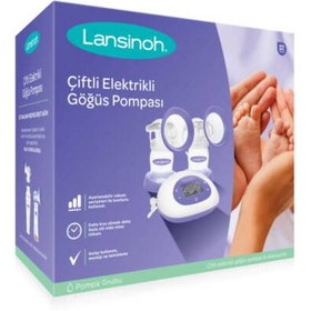 Resim Lansinoh Çiftli Elektrikli Göğüs Pompası 