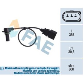 Resim FAE 79062 ŞANZIMAN HIZ SENSÖRÜ VW GOLFIV BORA 4 İLERİ OTOM 