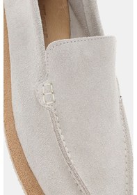 Resim Maegan Kadın Taş Gerçek Süet Deri Loafer Taş 