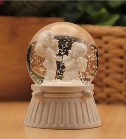 Resim Melek Işıklı Kar Küresi 