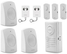 Resim EVEREST EG-0506 6 BÖLGE KABLOSUZ ALARM SETİ 