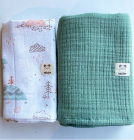 Resim Babyandsheep Ikili Müslin Bebek Set 