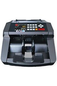 Resim Sigma SC 7520 Geçersiz Banknot Kontrollü 2024 Model TL Karışık Sayım Para Sayma Makinesi 
