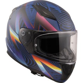 Resim LS2 Rapıd 2 Optık Mat Mavi-Mor 