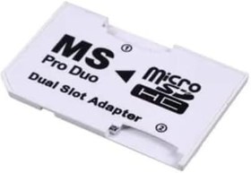 Resim Psp için micro usb pro duo adaptör çevirici produo micro sd kart çevirici 