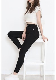 Resim Mokashopin - Dar Paça Kot Pantolon Siyah - 18232.1431. 001 