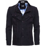 Resim Lacivert Pamuk Trençkot - Wessi Lacivert 