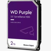 Resim 2TB WD Purple SATA 6Gb/s 64MB DV 7x24 WD23PURZ 100 Orjinal Faturalı