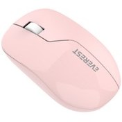 Resim EVEREST SMW-973, Pembe, USB Nano 2,4G Kablosuz, 1200dpi, Optik, 4 Tuşlu, Mouse 