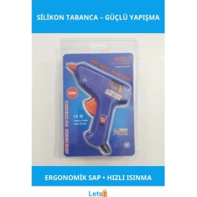 Resim Letsii Hızlı Isınan Ergonomik Sıcak Silikon Tabancası 