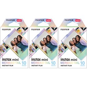 Resim Instax Mini Mermaid Tail 10x3 Film Seti 