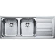 Resim Franke Logica Line Llx 621-116 2 Gözlü Sağ Damlalıklı Eviye 