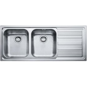 Resim Franke Logica Line Llx 621-116 2 Gözlü Sağ Damlalıklı Eviye 