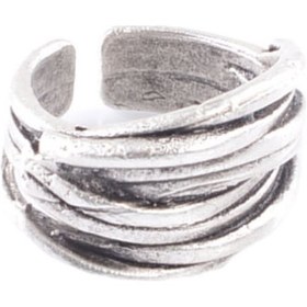 Resim Kadın Antik Gümüş Kaplama Yüzük N11.19334 Çok Renkli 