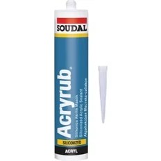 Resim Pileli Store Soudal Silikonize Mastik Yapıştırıcı Altınmeşe Renk 500GR Duşakabin Pencere Derz Su Geçirme 