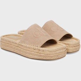 Resim Calvin Klein Bayan Terlik Hw0hw02890 A04 Vizon 