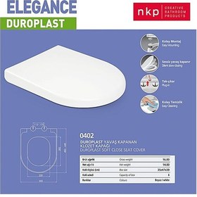 Resim Turkuaz Kale İdevit VitrA D.sıfır Klozet Kapak Soft Yavaş Kapak 