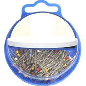 Resim Mineli Başlı Nikel Kaplama İğne 