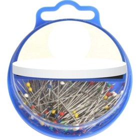 Resim Mineli Başlı Nikel Kaplama İğne 