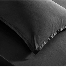 Resim Taç Color Dreams Saten Çift Kişilik Çarşaf Seti Siyah 000000001000047173 