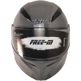 Resim Free-M 965 NARDO GRİ ÇENE AÇILIR KASK 
