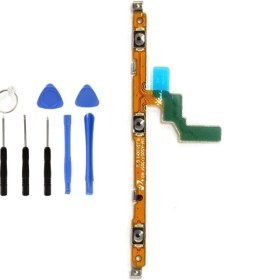 Resim Telefon Kulübesi Samsung A30S A307 Uyumlu Power Volume Flex Tamir Seti Hediye !!! 