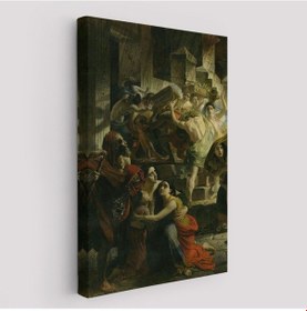 Resim Es10 Pompeii'nin Son Günü Karl Pavlovich Bryullov Kanvas Tablo-6362 (35 x 50) 