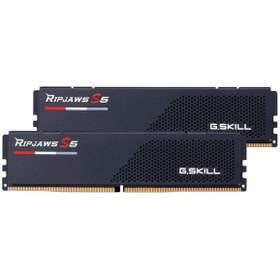 Resim GSKILL Ripjaws S5 Siyah DDR5-5600Mhz CL40 32GB (2X16GB) DUAL (40-40-40-89) 1.20V Gskill