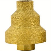 Resim Allsome Seramik Karo, Mermer ve Beton için Çok Katmanlı Elmas Konik Delgeç - 20mm, 35mm, 50mm Boyutları ile M10 Dişli 