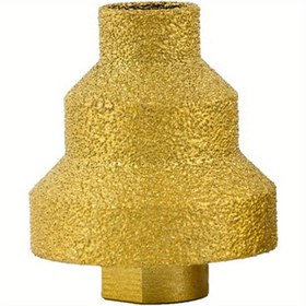 Resim Allsome Seramik Karo, Mermer ve Beton için Çok Katmanlı Elmas Konik Delgeç - 20mm, 35mm, 50mm Boyutları ile M10 Dişli 